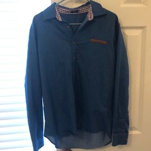 Denim look Medium button up